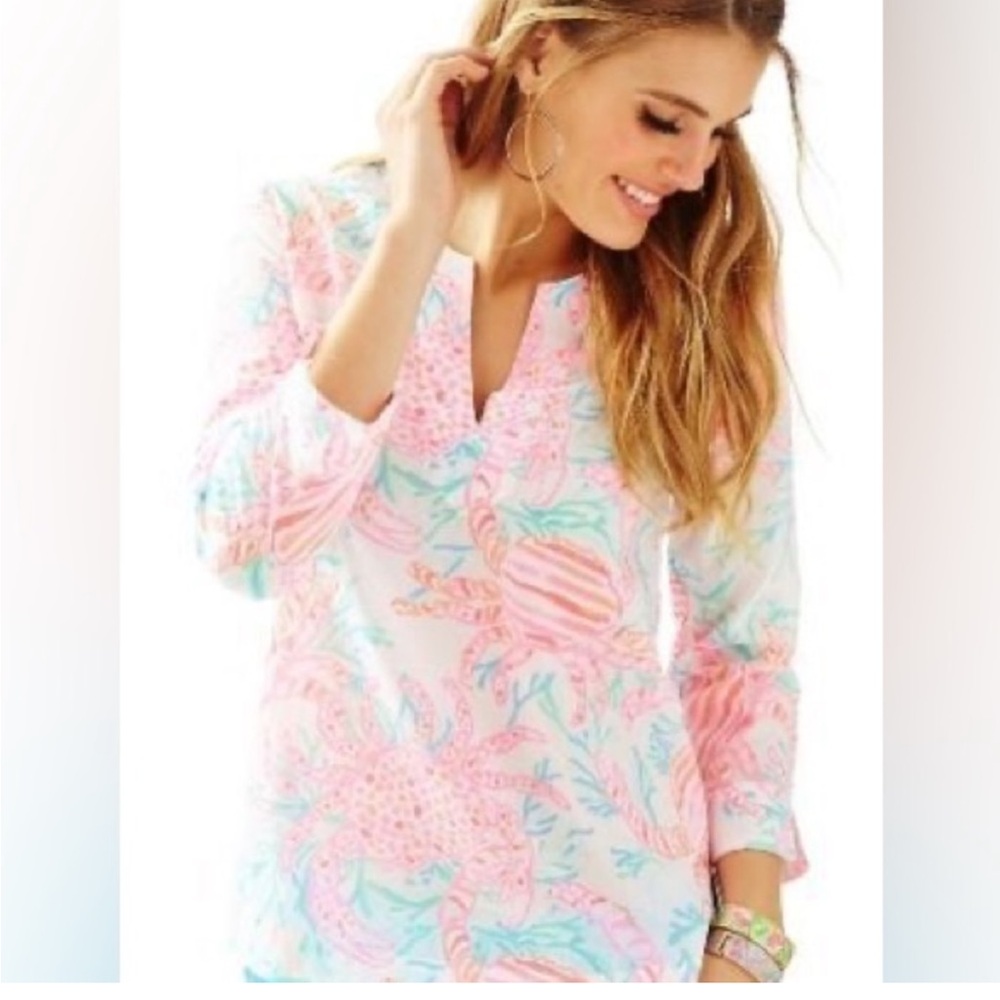 VGUC Lilly Pulitzer Amelia Island Tunic. Size XS